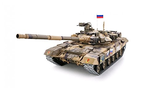 Panzer Russland T-90 Pro 2.4GHz 1:16 Rauch&Sound Metallgetriebe/Metallkette 2.4 GHz Fernsteuerung von Amewi