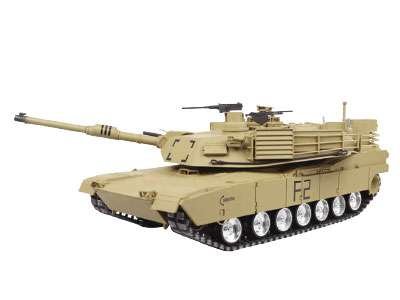 Panzer U.S.M1A2 Abrams R&S/2.4GHZ Metallketten/Metallgetriebe/QC von Amewi