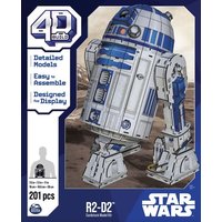 4D Build - Star Wars R2-D2 - detailreicher 3D-Modellbausatz aus hochwertigem Karton, 201 Teile, für Star Wars Fans ab 12 Jahren von Spin Master International B.V.