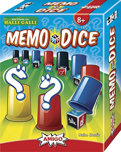 AMIGO Spiel + Freizeit 01759 - Memo Dice, Goldfarben von AMIGO