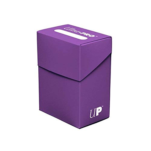 Ultra Pro 82482 Protector Deck-Box, Einfarbig, violett, 80-Count von Ultra Pro