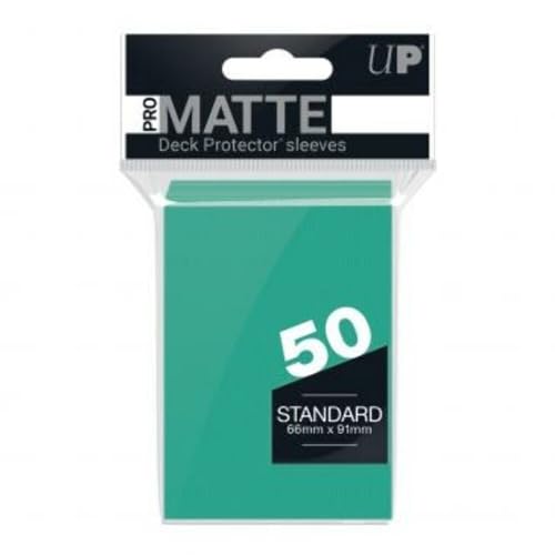 Ultra Pro 84151 UP Pro-Matte Standard Sleeves, Aqua, 66x91 von Ultra Pro