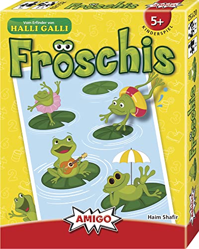 AMIGO 02152 - Fröschis, auf der Empfehlungsliste zum Kinderspiel des Jahres 2022 von AMIGO