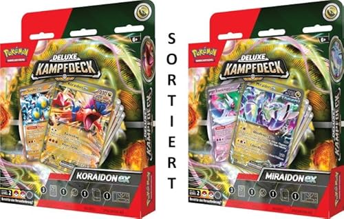 Pokémon (Sammelkartenspiel), Deluxe Battle Deck August 2024 DE von Amigo Verlag