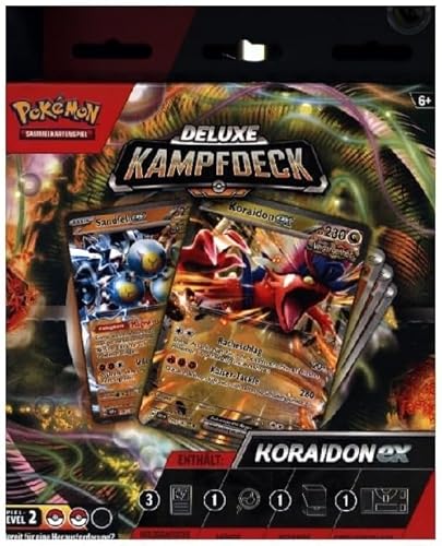 Pokémon (Sammelkartenspiel), Deluxe Battle Deck August 2024 DE von Amigo Verlag