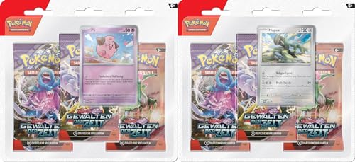 Pokémon (Sammelkartenspiel), PKM KP05 3-Pack Blister DE von AMIGO