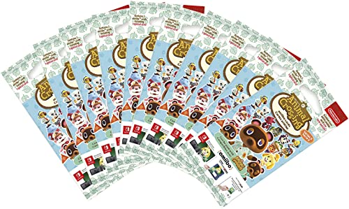 10 x Amiibo Karten Serie 5 – insgesamt 30 Karten von Amiibo Cards