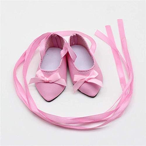 Amlhy Puppenschuhe, Tanzschuhe Outfit Kleidung Set für 45,7 cm American Girl Puppe Anzug Geschenk Zubehör von Amlhy