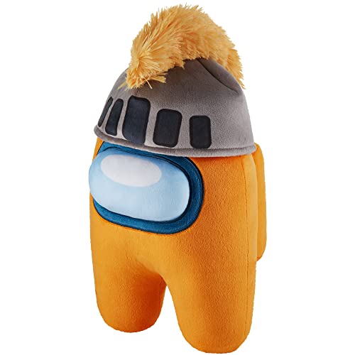 Among Us Huggable Plush Serie 2 orange mit Centurion Hut von Among Us