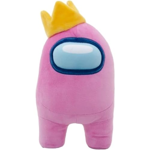 Among Us Offizieller 30,5 cm Plush with Accessory – Pink with Crown – 10912 von YuMe