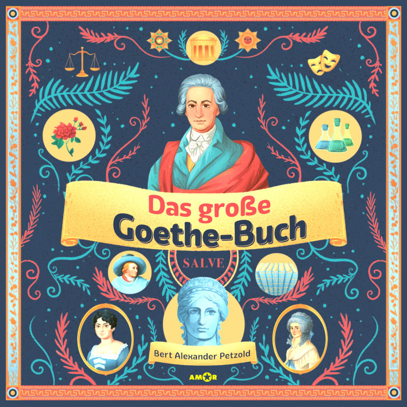 Das große Goethe-Buch (3 CDs). Ein Wissensabenteuer über Johann Wolfgang von Goethe.,1 Audio-CD von Amor Verlag