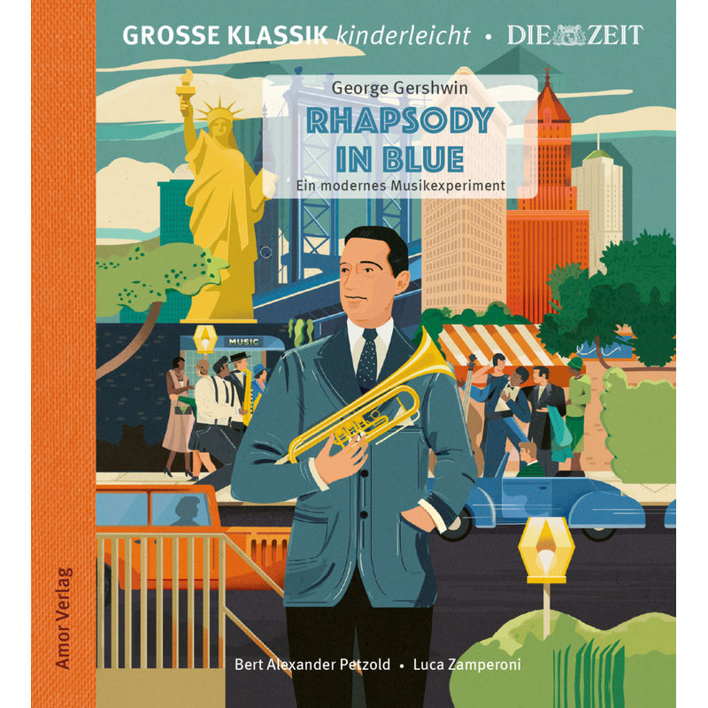 Rhapsody in Blue. Ein modernes Musikexperiment.,1 Audio-CD von Amor Verlag