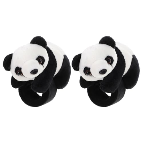 Amosfun 2 Stück Plüschring Kuscheltiere Für Babys Mini Plüsch Panda Für Babys Kinderarmbänder Mädchenspielzeug Kuscheltiere Für Mädchen Kinderspielzeug Mädchenspielzeug Massenspielzeug von Amosfun