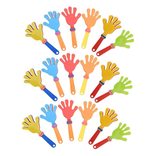 Amosfun 24 Stück Teiliges Buntes Handklatscherset Leichte Klatscher mit Klarem Klang zum Anfeuern bei Sportevents Partys Geburtstagen und Feierlichkeiten Amosfun 24 Stück Teiliges Buntes Handklatscherset Leichte Klatscher mit Klarem Klang zum Anfeuern bei Sportevents Partys Geburtstagen und Feierlichkeiten von Amosfun