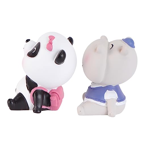 Amosfun 2pcs Panda Nildien von Amosfun