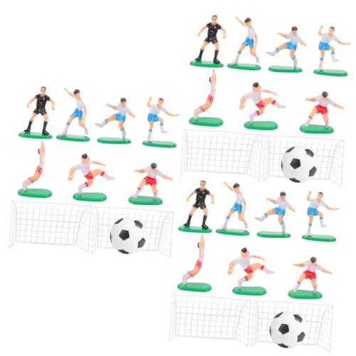 Amosfun 3 Sets Fußball Kuchendekoration Fußball Dekoration Für Kuchen Miniatur Mini Fußball Kuchendekoration Fußball Motto Landschaftsdekoration Fußball Kuchendekoration Kunststoff von Amosfun