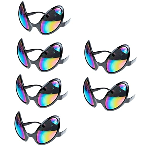 Amosfun 6stücke Lustige Sonnenbrillen Überdimensionale Partybrille Für Kostüme Festivals Und Feiertage Farbige Verspiegelte Sonnenbrille Für Herren Und Damen Amosfun 6stücke Lustige Sonnenbrillen Überdimensionale Partybrille Für Kostüme Festivals Und Feiertage Farbige Verspiegelte Sonnenbrille Für Herren Und Damen von Amosfun