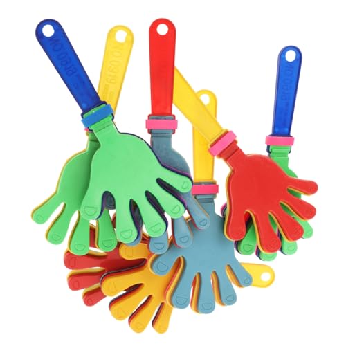 Amosfun 8 Stück Teiliges Handklatscher aus Kunststoff Laute Handklöppel Noisemaker für Sportveranstaltungen Partys Geburtstag Feierlichkeiten Spaßige Amosfun 8 Stück Teiliges Handklatscher aus Kunststoff Laute Handklöppel Noisemaker für Sportveranstaltungen Partys Geburtstag Feierlichkeiten Spaßige von Amosfun