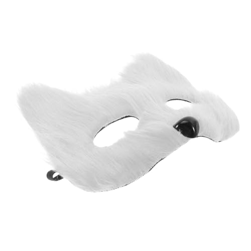 Amosfun Einzigartiges Design Maske Plüsch Tiermasken für Halloween Party Cosplay Requisiten Bequeme Passform von Amosfun