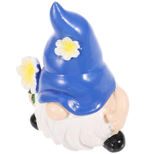 Amosfun Gesichtslose Puppe Ornament Gartendekoration Gartenfigur Dekoration Miniaturzwerge Gartenzubehör Gefüllter Hängender Zwerg Zwerg Outdoor Ornamente Gartenverzierung von Amosfun