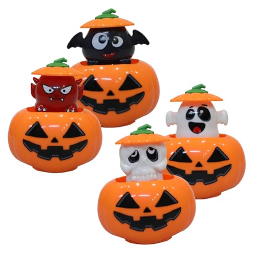 Amosfun Halloween-Aufziehspielzeug-Sortiment Für Halloween-Partygeschenke Kürbis-Aufziehspielzeug Halloween-Leckerli-Taschenfüller Tütenfüller Halloween-Leckereien Preise von Amosfun