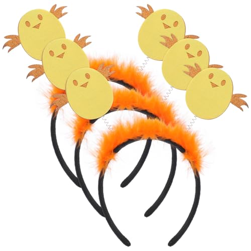 Amosfun HüHnerhaarreif FüR Kinder - Lustiges KüKen KostüM FüR Ostern Geburtstagsfeiern Und SchulauffüHrungen Weicher Und Bequemer Stoff 23Cm Durchmesser Amosfun HüHnerhaarreif FüR Kinder - Lustiges KüKen KostüM FüR Ostern Geburtstagsfeiern Und SchulauffüHrungen Weicher Und Bequemer Stoff 23Cm Durchmesser von Amosfun