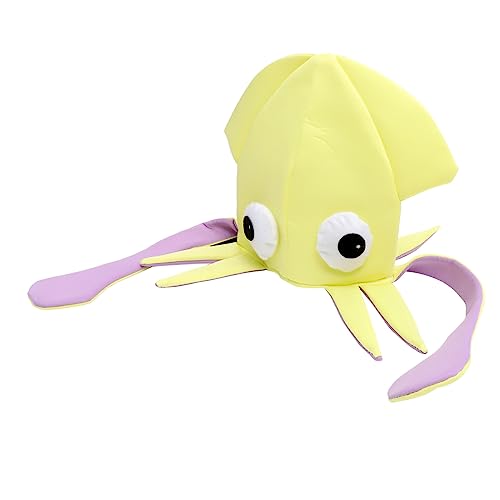 Amosfun Kinder Party Hut Octopus Headwear Gelb Tentakeln Cosplay Party Zubehör Bühne Leistung Amosfun Kinder Party Hut Octopus Headwear Gelb Tentakeln Cosplay Party Zubehör Bühne Leistung von Amosfun