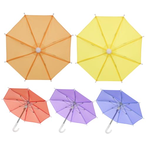 Amosfun Mini Regenschirm Verschiedenen Farben DIY Malen Hängende Dekoration Für Mini Regenschirm Deko Für Kreative Bastelprojekte von Amosfun