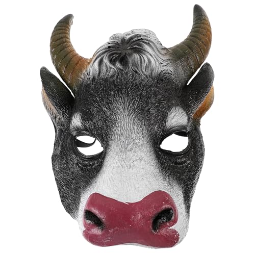 Amosfun Neuheit Halloween Maske Bauernhoftier Kuh Maske Tierkopfmaske Halloween Tierkopf Pferdemaske Vollkopf Halloween Maske Halloween Kostüm Lustige Tiermaske Schreckliche Maske Kuhkopf Amosfun Neuheit Halloween Maske Bauernhoftier Kuh Maske Tierkopfmaske Halloween Tierkopf Pferdemaske Vollkopf Halloween Maske Halloween Kostüm Lustige Tiermaske Schreckliche Maske Kuhkopf von Amosfun