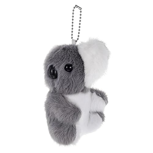 Amosfun Plüsch-anhänger Geldbörse Schlüsselanhänger Plüsch-koala-anhänger Koala-schlüsselanhänger Stofftier-schlüsselanhänger Mini-rucksackanhänger Flauschige Anhänger Zinklegierung von Amosfun