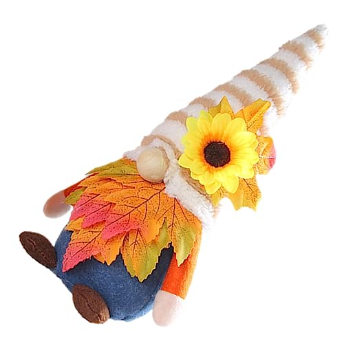 Amosfun Kreative Thanksgiving Tag GNOME Festival GNOME Puppe Desktop GNOME Schmuck GNOME für Thanksgiving von Amosfun