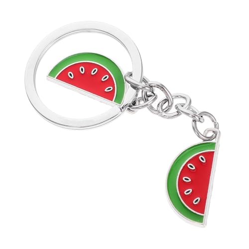 Amosfun Schlüsselanhänger Schlüsselbund dekoration hawaiianische Partybevorzugung Wassermelonen-Partygeschenk Schmuck Auto entzückender Anhänger Cartoon-Anhänger zum Aufhängen von Amosfun