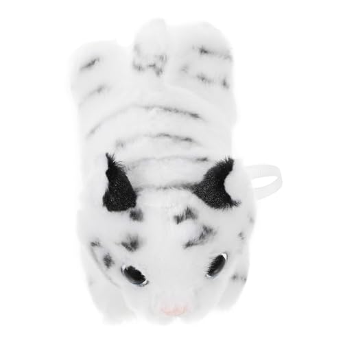 Amosfun Schulterpuppe Tierspielzeug Cosplay Zubehör Tiger Ornament Tiger Requisite Tiger Modelle Künstliche Tigerpuppe Ausgestopftes Tiger Modell Realistische Tiger Verzierung von Amosfun