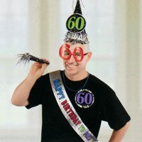 Maskerade-Set 60. Geburtstag, 6-teilig von Amscan Europe GmbH