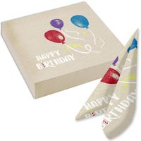 "My Happy Birthday" 20 Papierservietten, 33cm von Amscan Europe GmbH