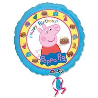 "Peppa Pig" Folieballon, 1 Stk, Ø 35cm von Amscan Europe GmbH