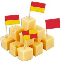 Picker Fussball, 24 Eckfahnen als Dekopicker für Fußball-Fooddeko von Amscan Europe GmbH