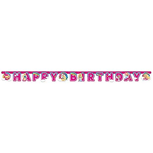 Child Barbie Letter Banner von amscan