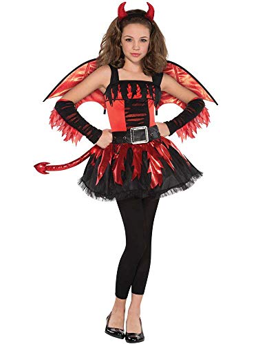 (PKT) (997493) Child Girls Daredevil Costume (12-14yrs) - by amscan von amscan