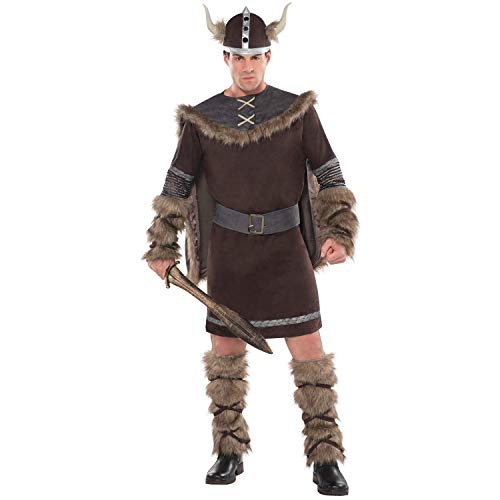 (PKT) (997044) Adult Mens Viking Warrior Costume (Standard) von amscan