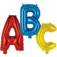 Amscan Folienballon Schulstart ABC 30x40cm von Amscan