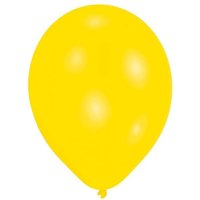 Amscan Luftballons gelb Ø27,5cm 25 Stück von Amscan