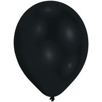 Amscan Luftballons schwarz Ø27,5cm 25 Stück von Amscan