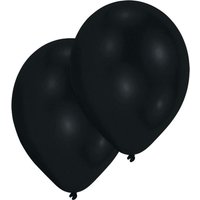 Amscan Luftballons schwarz Ø27,5cm 50 Stück von Amscan