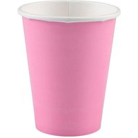 Amscan Pappbecher rosa 250ml 8 Stück von Amscan