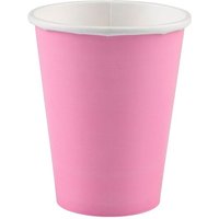 Amscan Pappbecher rosa 250ml 8 Stück von Amscan