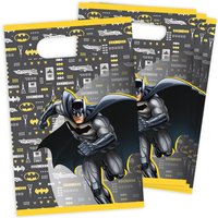 Batman Mitgebseltütchen im 8er Pack, 15,8cm x 23,6cm von Amscan