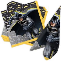 Batman Servietten, 16 Stück, 33cm x 33cm von Amscan