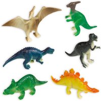 Dinosaurier Spielfiguren im 8er Pack, 6-7cm von Amscan