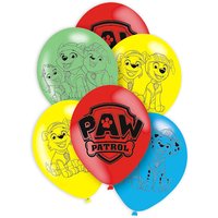 Luftballons "Paw Patrol", 6er Pack, Ø 27,5cm von Amscan